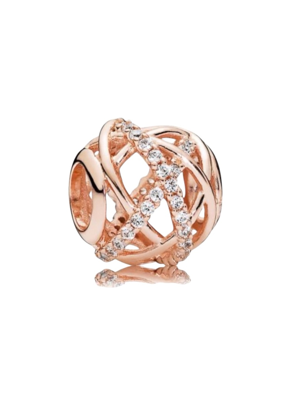 Pandora Rose Gold Galaxy Charm Bead